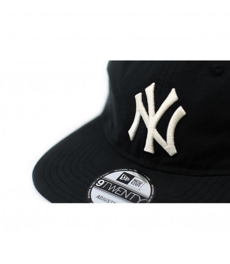 gorra plegable NY negro